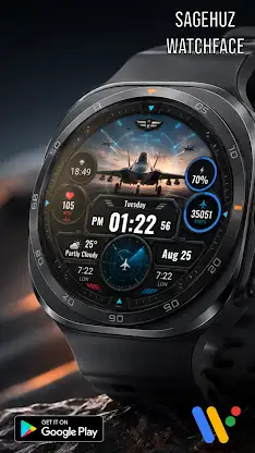 A140 Air Force Watchface screenshot 5