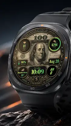 A145 100USD Watchface screenshot 6