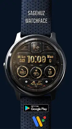 A151 Iron watchface screenshot 1