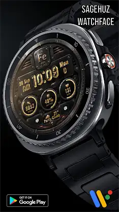 A151 Iron watchface screenshot 2