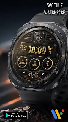 A151 Iron watchface screenshot 6