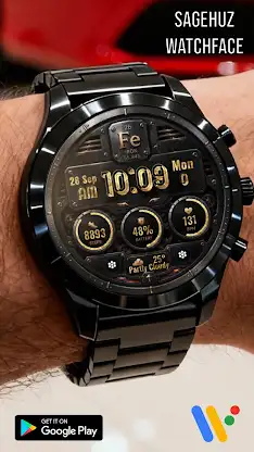 A151 Iron watchface screenshot 8