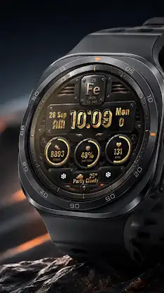 A151 Iron watchface screenshot 4