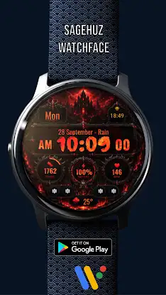 A152 Underground watchface screenshot 7