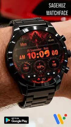 A152 Underground watchface screenshot 6