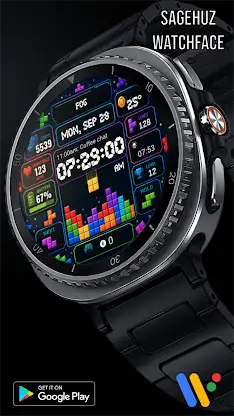 A160 Puzzle game watchface screenshot 2