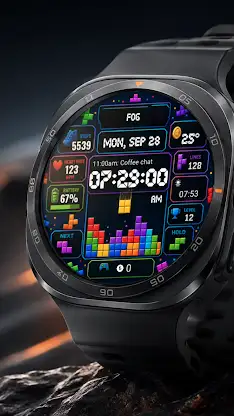 A160 Puzzle game watchface screenshot 4