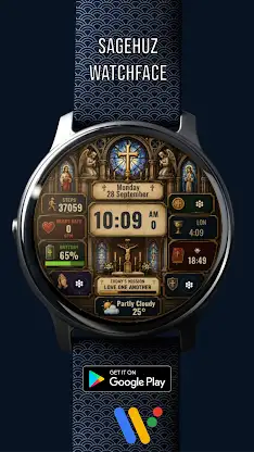 A164 Church watchface screenshot 3