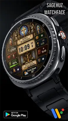 A164 Church watchface screenshot 6