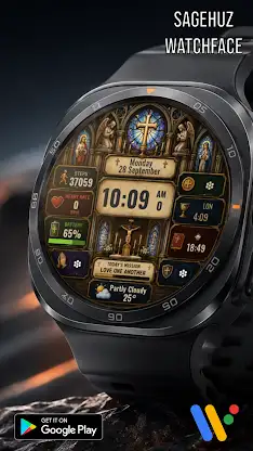 A164 Church watchface screenshot 4