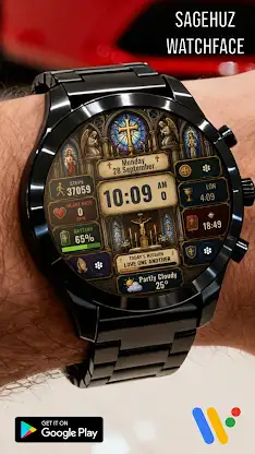 A164 Church watchface screenshot 2