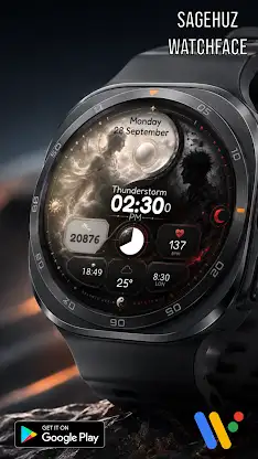 A166 dualism watchface screenshot 2