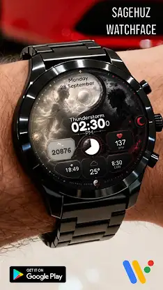 A166 dualism watchface screenshot 5