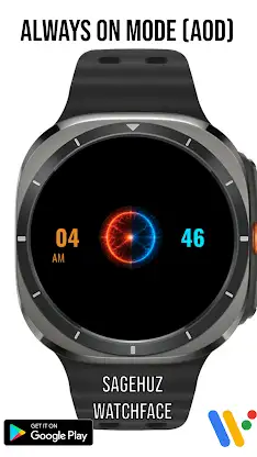 A177 Power light watchface screenshot 3