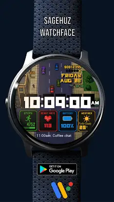 A178 Retro Game Watchface screenshot 4