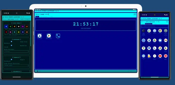 ASCII Terminal Launcher — Android app banner