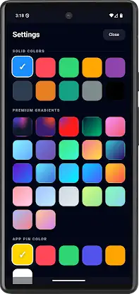 Hexagon Launcher screenshot 2