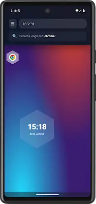 Hexagon Launcher screenshot 4
