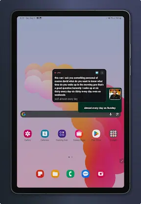 Huz Caption Live screenshot 1