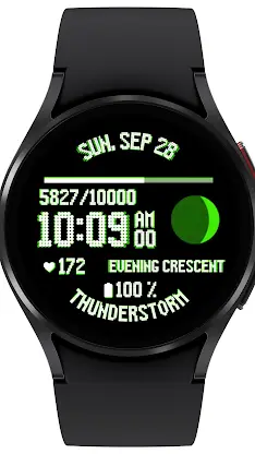 Pixel Digital Info Watch Face screenshot 5
