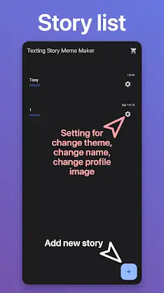 Text Story MEME Maker screenshot 3