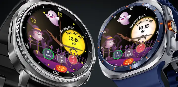 Halloween Night Watch Face — Android app banner