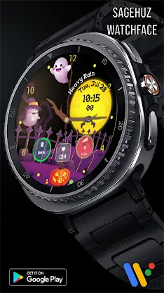 Halloween Night Watch Face screenshot 4
