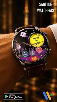 Halloween Night Watch Face screenshot 1