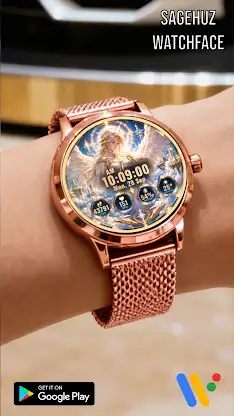 A006 Heaven Angel watchface screenshot 1