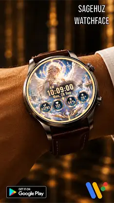 A006 Heaven Angel watchface screenshot 2