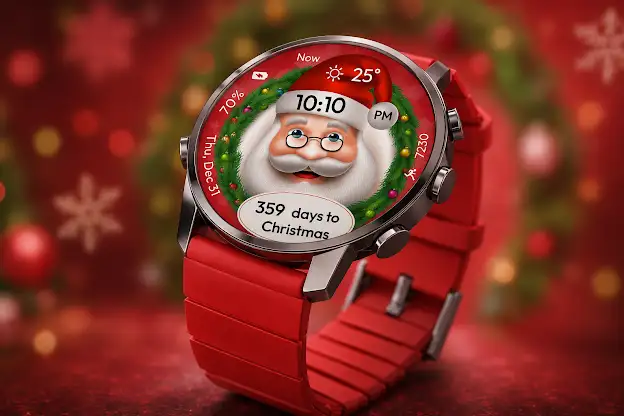 Santa Watch Face – Xmas 2026 screenshot 8