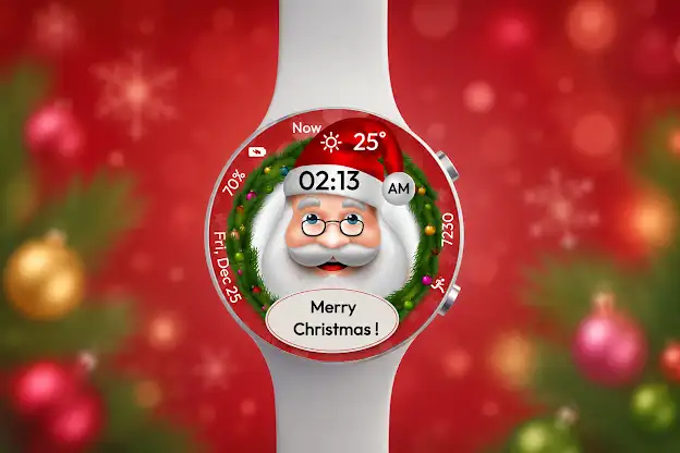 Santa Watch Face – Xmas 2026 screenshot 6