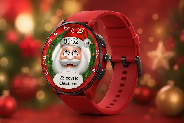 Santa Watch Face – Xmas 2026 screenshot 4