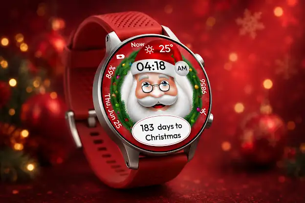 Santa Watch Face – Xmas 2026 screenshot 3