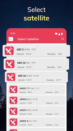 Satellite finder(AlignDish) screenshot 2