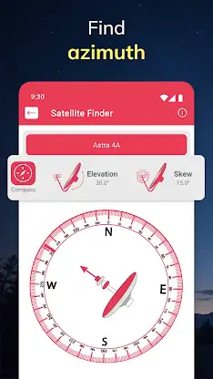 Satellite finder(AlignDish) screenshot 3