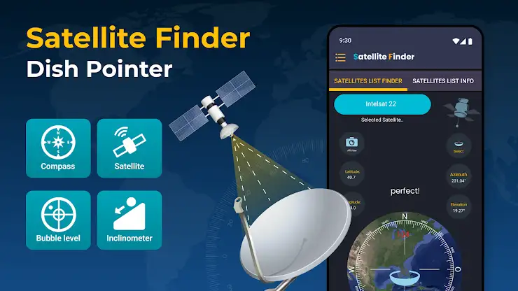 Satellite Finder(Dish Pointer) screenshot 1