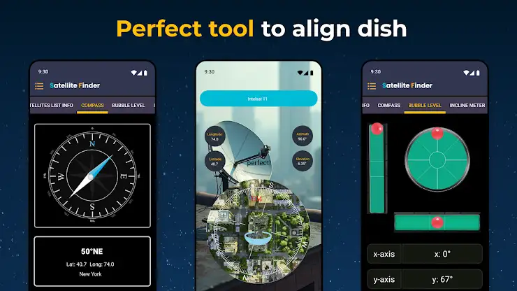 Satellite Finder(Dish Pointer) screenshot 2