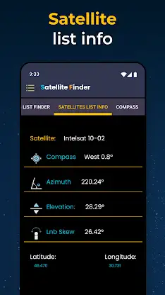 Satellite Finder(Dish Pointer) screenshot 8