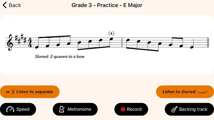 ABRSM Violin Scales Trainer screenshot 5