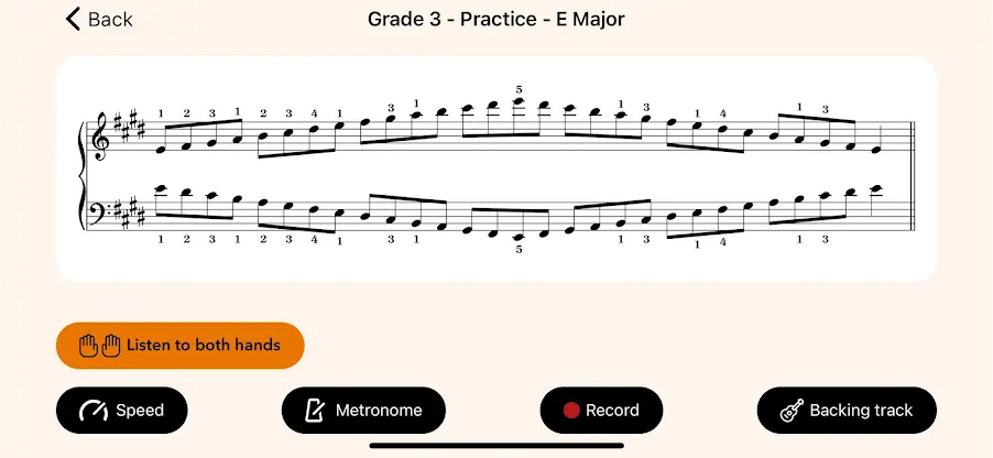 ABRSM Piano Scales Trainer screenshot 4