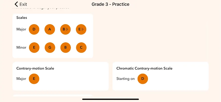 ABRSM Piano Scales Trainer screenshot 8