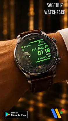 A156 Robot Watchface screenshot 1