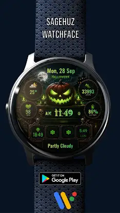 A028 Halloween pumpkin screenshot 1