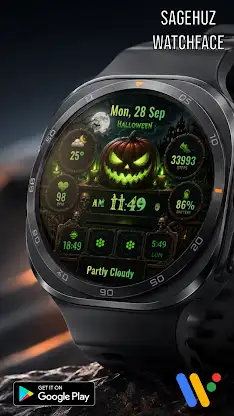 A028 Halloween pumpkin screenshot 2