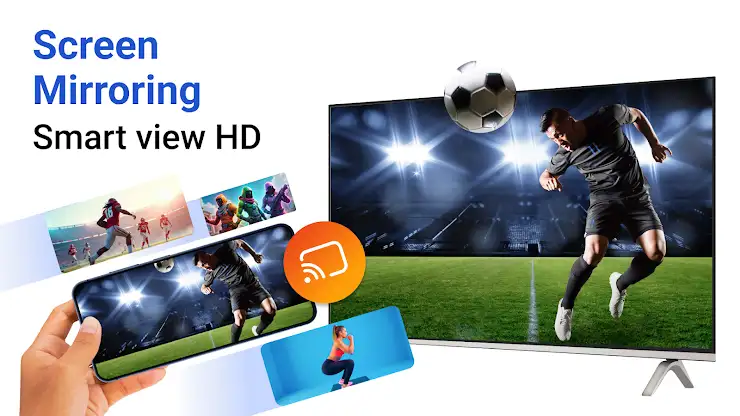 Screen Mirroring HD Cast To TV screenshot 1