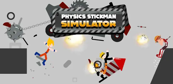 Simulador de Stickman Físico — Android game banner