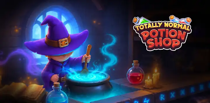 Totally Normal Potion Shop — Android game banner