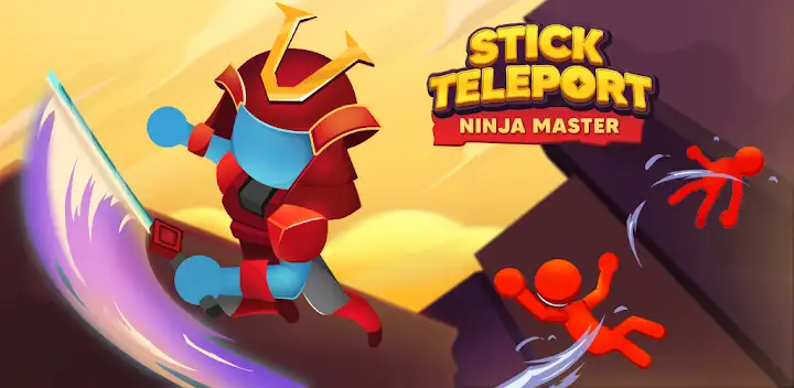 Stick Teleport: Ninja Master — Android game banner