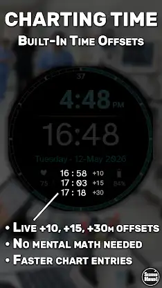 SHL Charting Time Watch Face screenshot 4